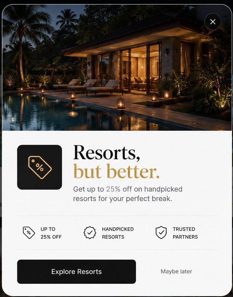 Resort Special Offer